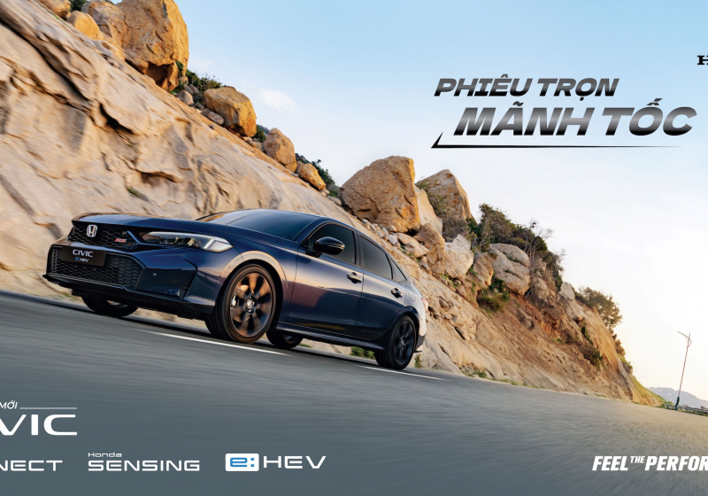 Honda Việt Nam giới thiệu Honda Civic mới - Lần đầu tiên trang bị động cơ Hybrid mạnh mẽ bứt phá - Phiêu trọn mãnh tốc